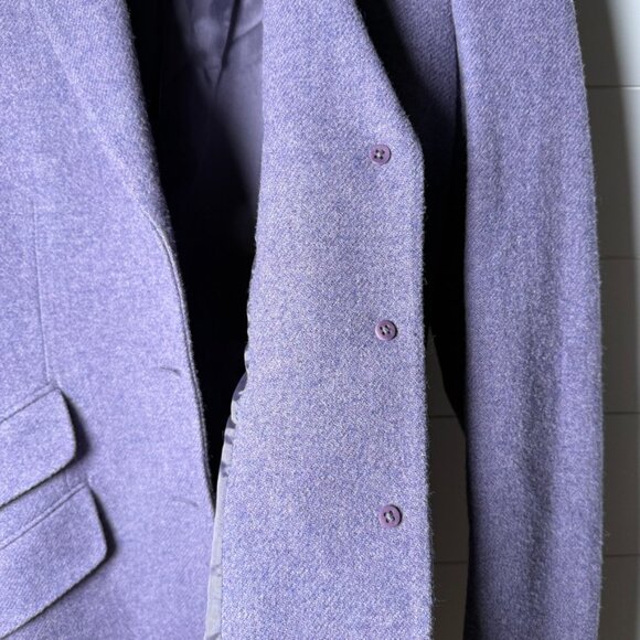 RARE: Ralph Lauren Blazer, Sz 6 Vintage 100% Lambswool, Equestrian Buttons - Picture 9 of 13
